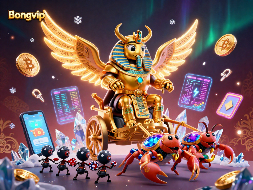 Win big with Bongvip's thrilling gaming experience featuring dynamic 3D cartoon elements.