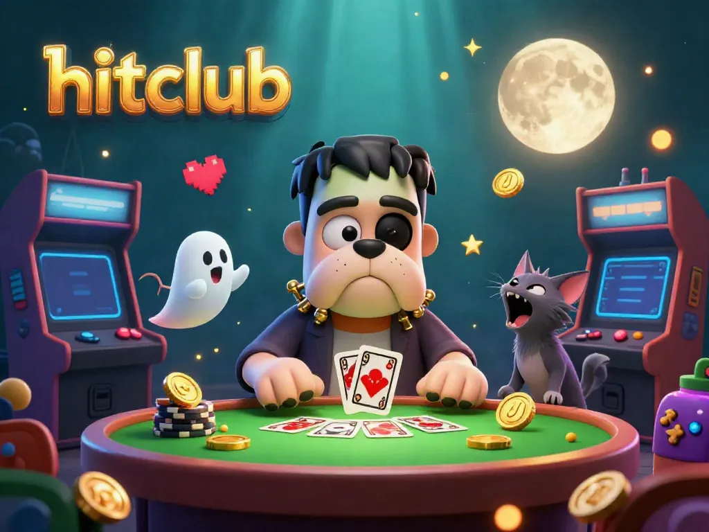 Experience exciting gaming at hitclub with colorful characters and dynamic casino elements.