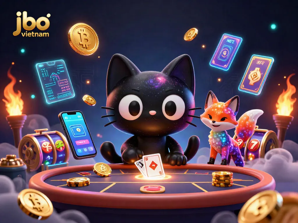 Engage with the vibrant universe of jbo vietnam featuring cosmic characters at a digital casino.