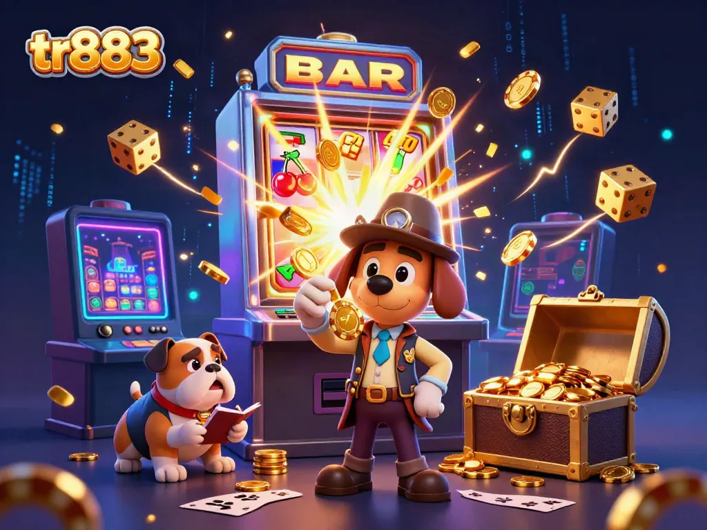 Uncover the excitement at tr883 casino with a detective bloodhound and bulldog exploring dazzling games and jackpots.