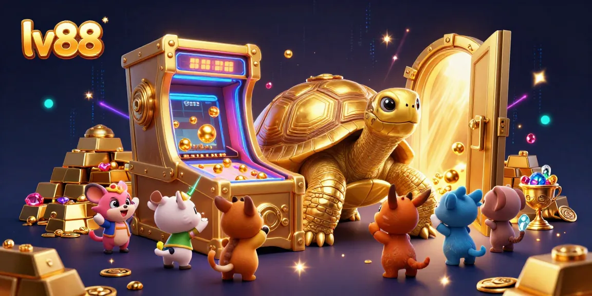 Experience winning moments at lv88 with animated characters and dynamic casino elements.
