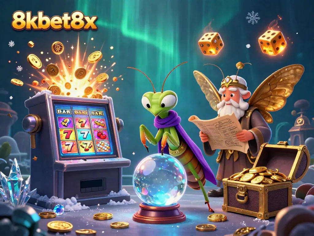 Engage in thrilling adventures with 8xbet8x in an immersive casino atmosphere featuring vibrant game elements.