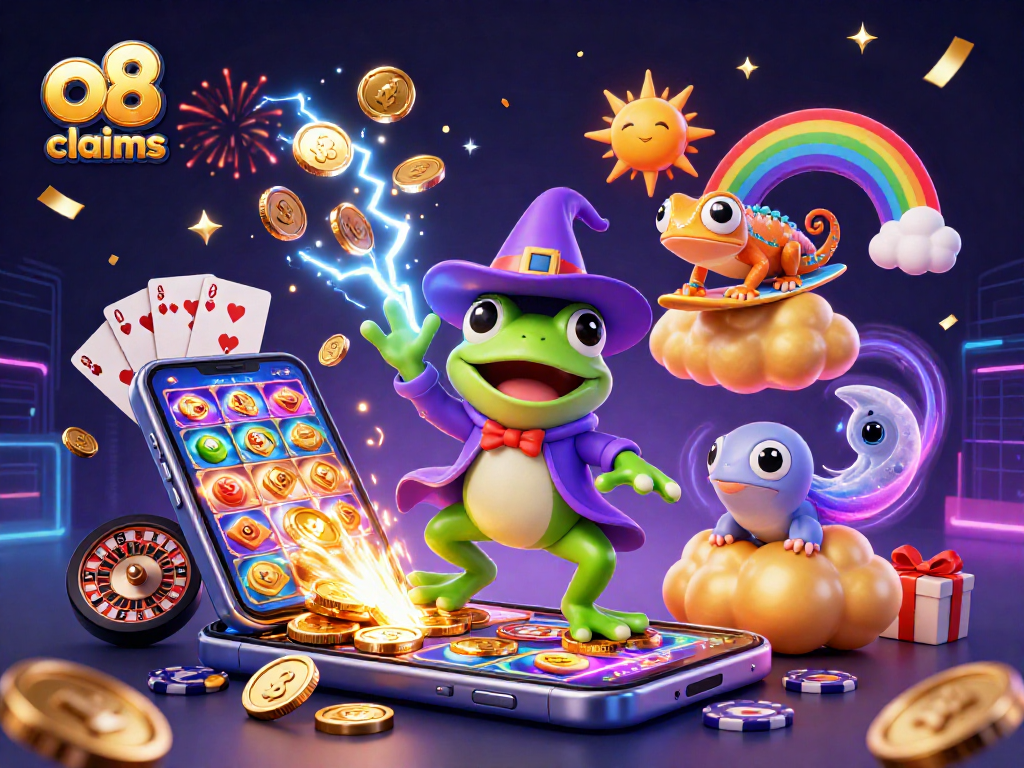Experience thrilling wins with the vibrant o8 claims game scene, showcasing excitement and fun.