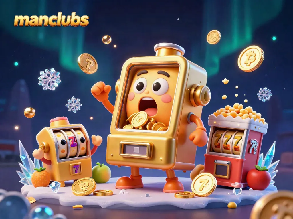 Experience winning moments at manclubs with joyous slot machines celebrating jackpots!