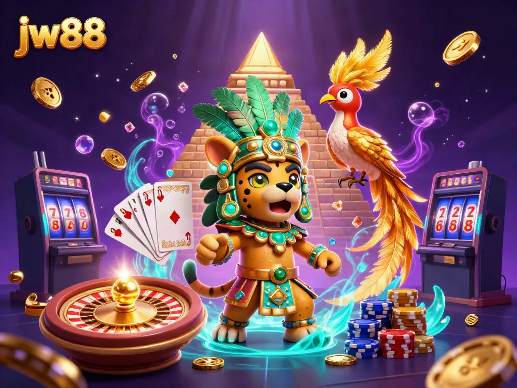Experience thrilling action with jw88 as you immerse in a vibrant 3D casino world filled with excitement and rewards.