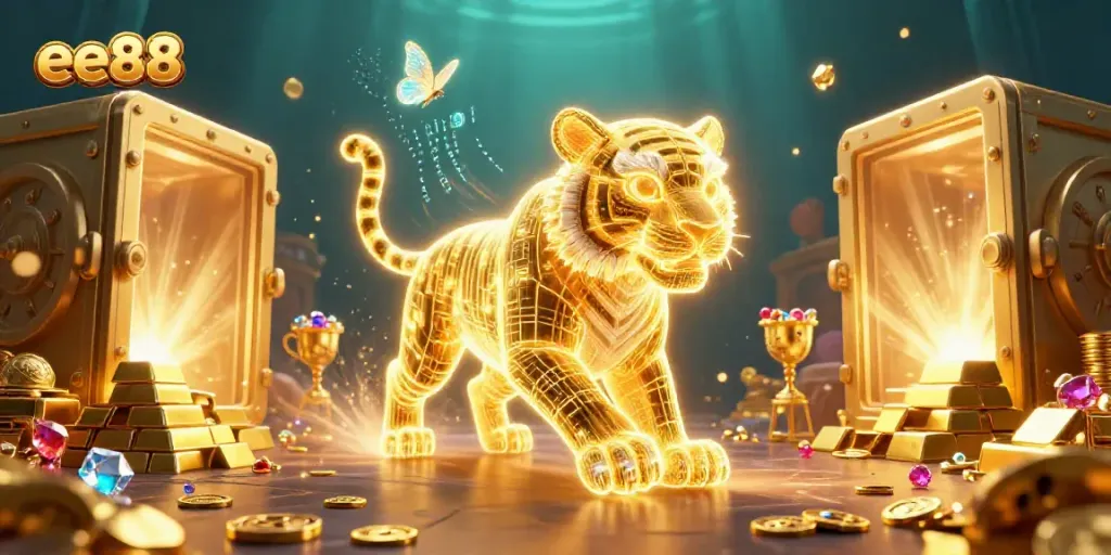 Experience thrilling gameplay at ee88 in a vibrant digital casino setting.