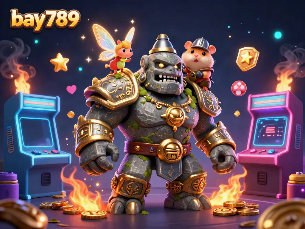 Experience the excitement of bay789 with vibrant characters and captivating casino elements.