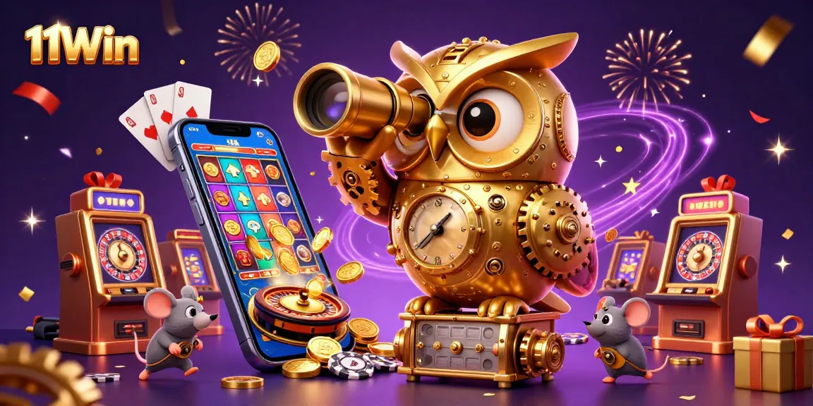 Experience thrilling gameplay at 11Win with exciting slots and vibrant casino atmosphere.