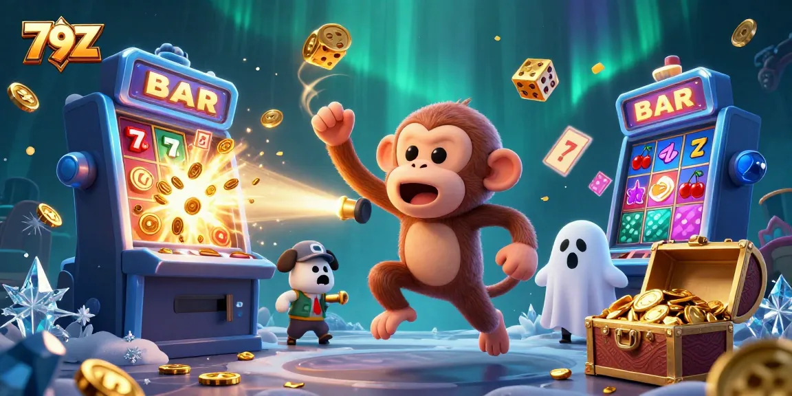 Engage in thrilling casino experiences with 79Z as treasures and excitement unfold in a vibrant digital setting.