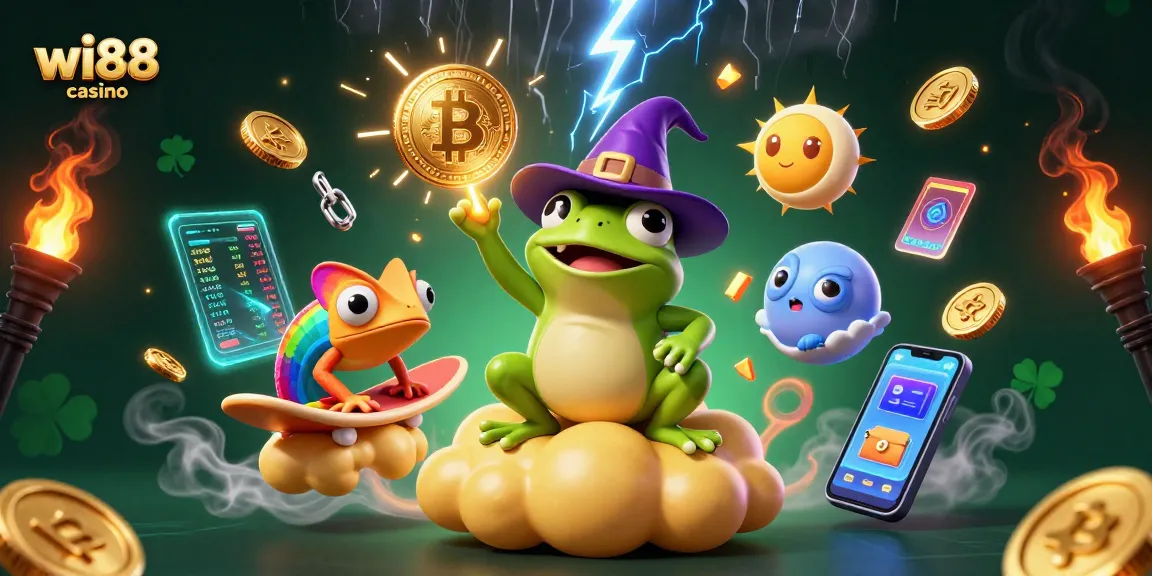 Win big at wi88 casino with thrilling 3D characters and vibrant gold coin storm