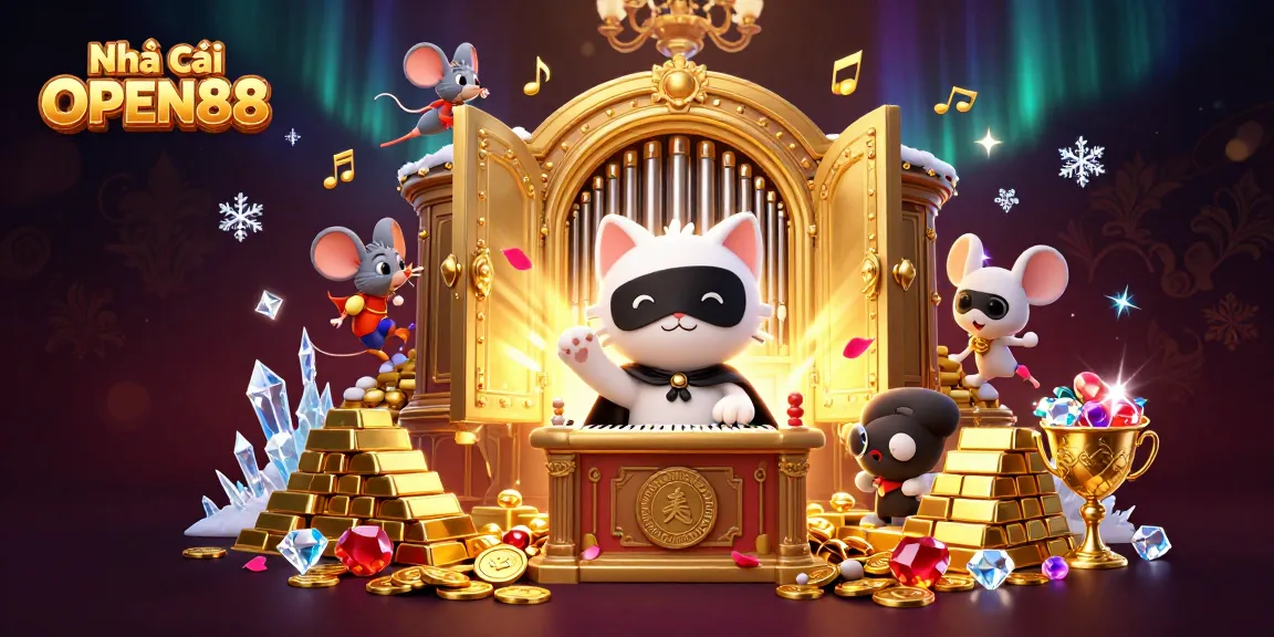 Experience thrilling gameplay at Nhà cái OPEN88 with dazzling treasure and casino excitement.