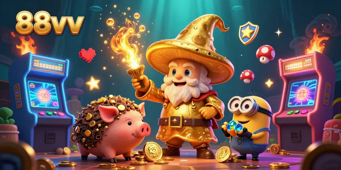 Engage in thrilling adventures and discover treasures at 88vv with magical creatures and gaming treasures.